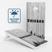 Boards Chicago Black & White City Baseball Weather Proof Cornhole Boards
