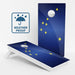 Boards Alaska Flag Weather Proof Cornhole Boards