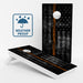 Boards Thin Orange Line Flag Weather Proof Cornhole Boards