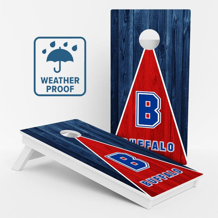 Boards Buffalo Football Weather Proof Cornhole Boards