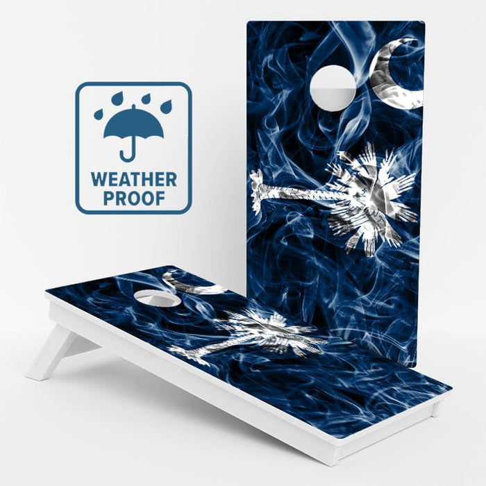 Boards South Carolina Flag Weather Proof Cornhole Boards