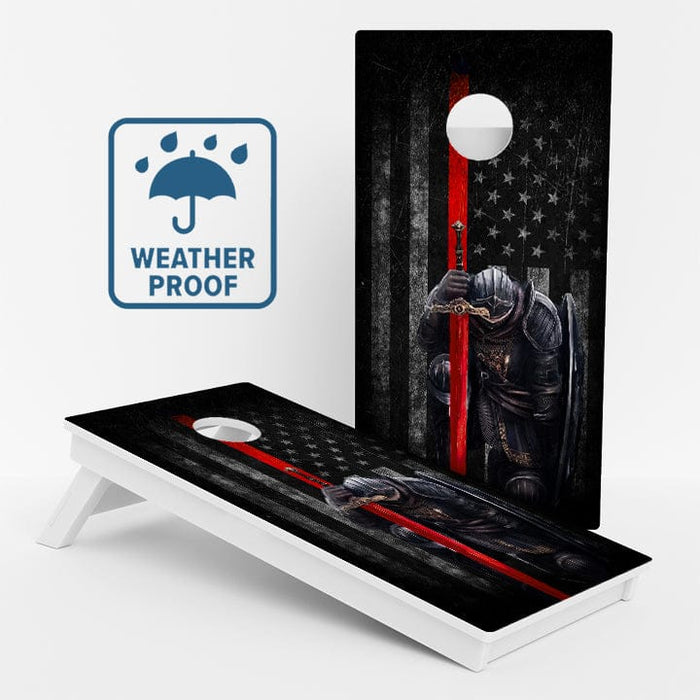 Boards Red Line Knight Weather Proof Cornhole Boards
