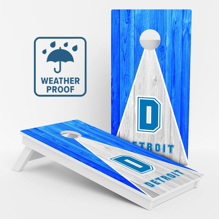 Boards Detroit Football Weather Proof Cornhole Boards