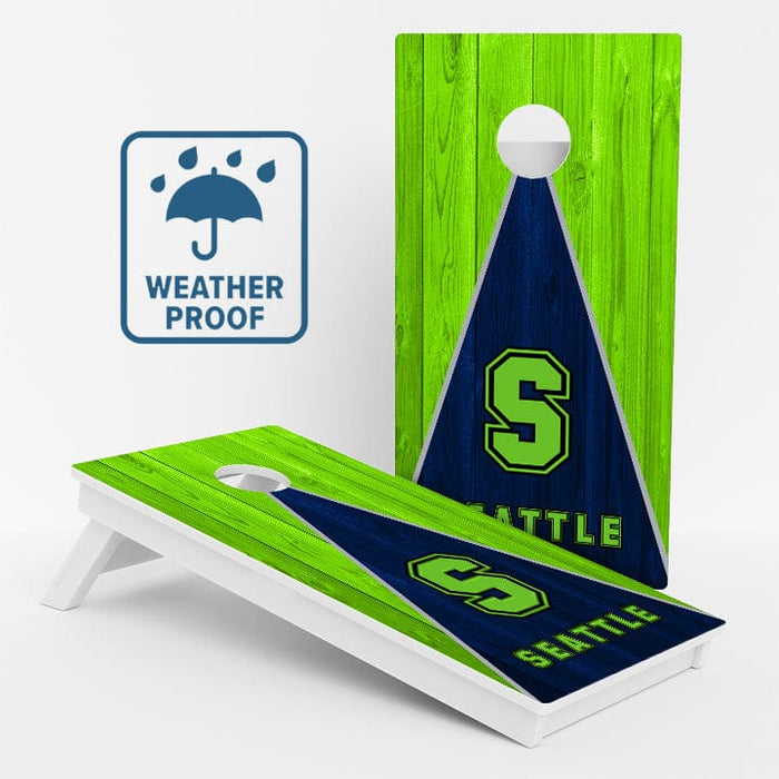 Boards Seahawks Football Weather Proof Cornhole Boards