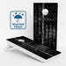 Boards Thin White Line Flag Weather Proof Cornhole Boards
