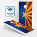 Boards Arizona Flag Weather Proof Cornhole Boards