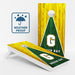 Boards Green Bay Wisconsin Football Weather Proof Cornhole Boards