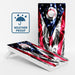 Boards Ohio Flag Weather Proof Cornhole Boards