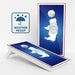 Boards Wyoming Flag Weather Proof Cornhole Boards