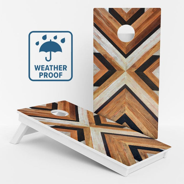 Boards Modern Wood Panels Weather Proof Cornhole Boards