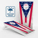 Boards Ohio Flag Weather Proof Cornhole Boards