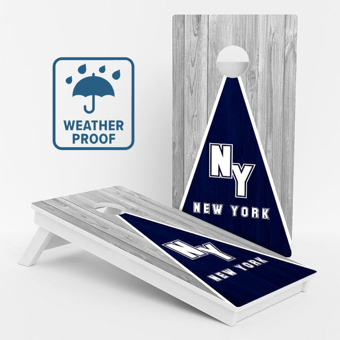 Boards New York Baseball Weather Proof Cornhole Boards