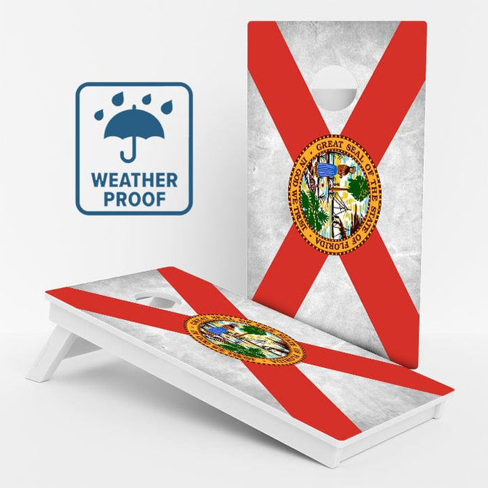 Boards Florida Flag Weather Proof Cornhole Boards
