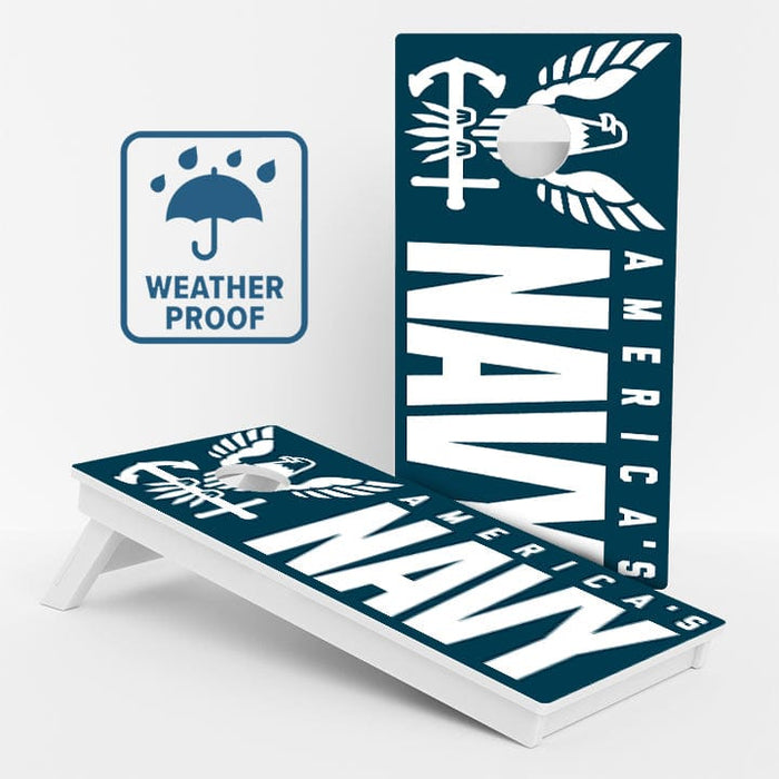 Boards NAVY Weather Proof Cornhole Boards