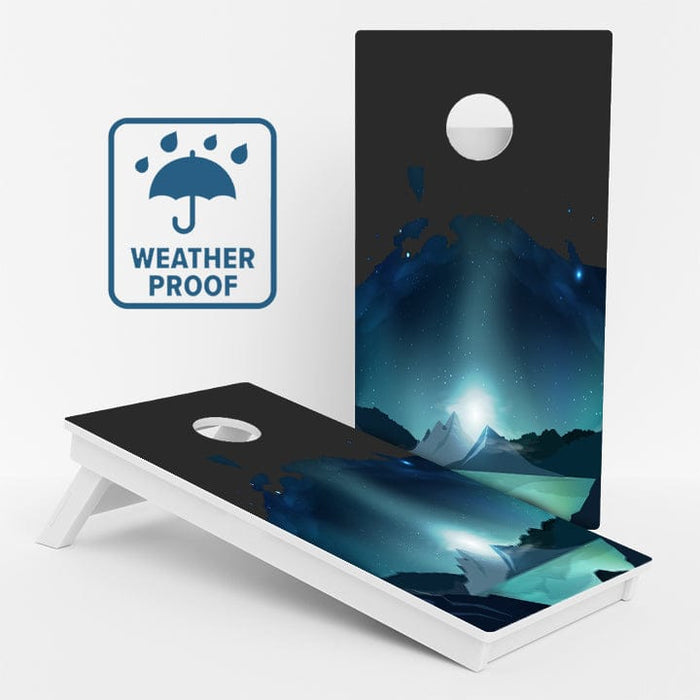 Boards Mountains Weather Proof Cornhole Boards