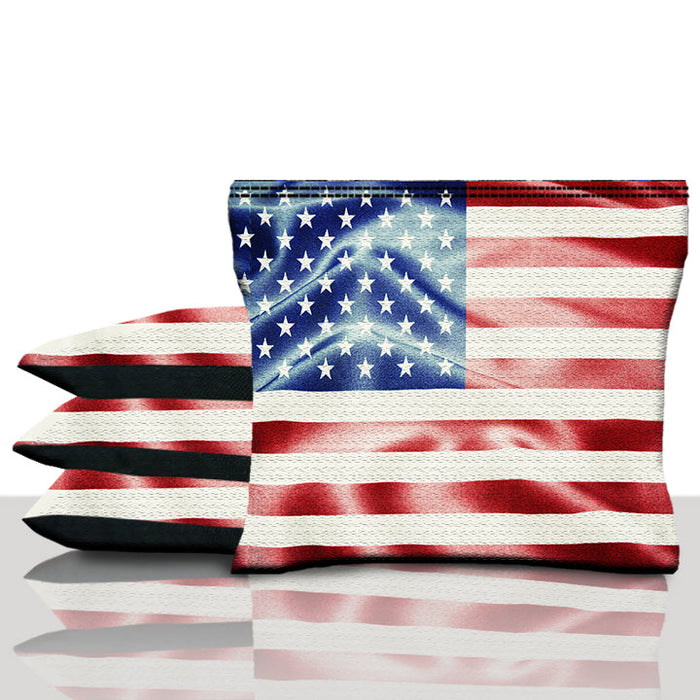 Patriotic Flag Cornhole Bags