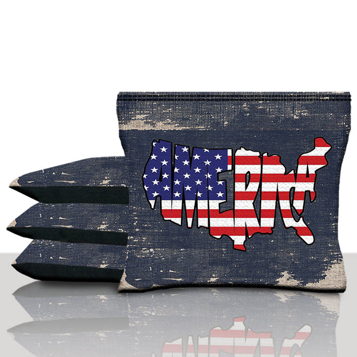 Blue America Cornhole Bags
