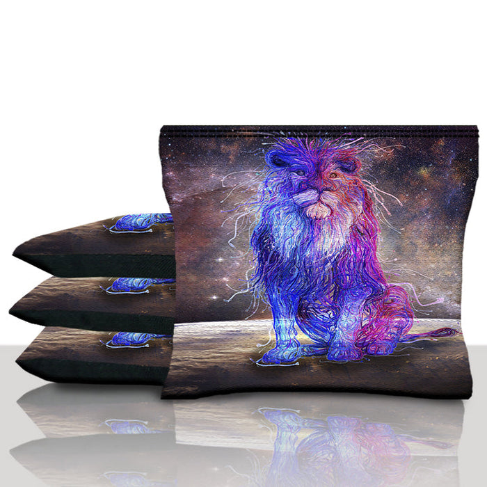 Moon Lion Cornhole Bags