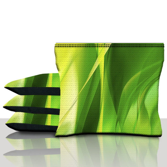 Green Texture Cornhole Bags