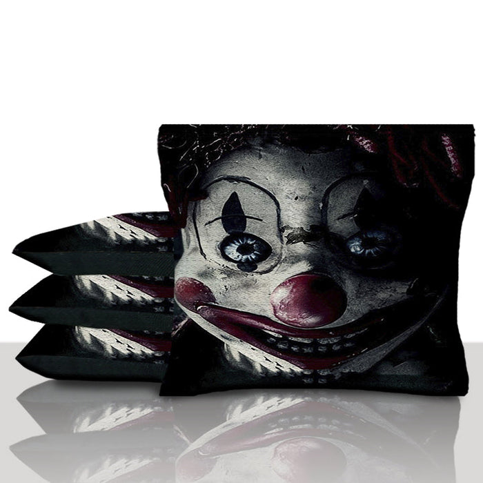 Crazy Clown Cornhole Bags