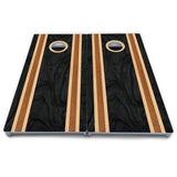 Dark Wood Cornhole Boards - All Weather Series