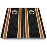 Dark Stripes Cornhole Boards – Pro Lite or Pro Elite
