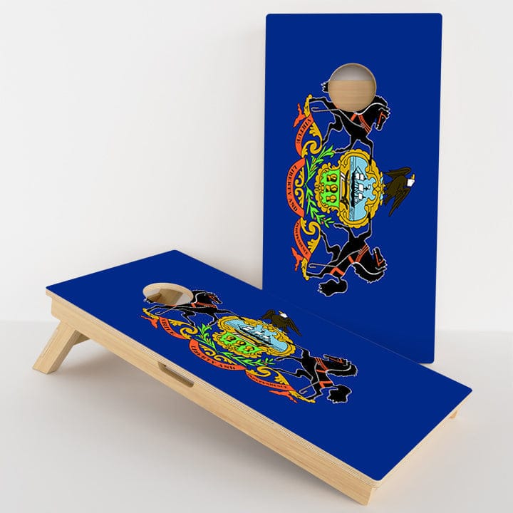 Boards Pennsylvania Flag Professional Cornhole Boards
