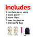 Rhode Island Classic State Flag Cornhole Boards Wraps (Set of 2)