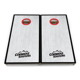 Grey Wash Hole Ring Cornhole Boards – Tournament Series