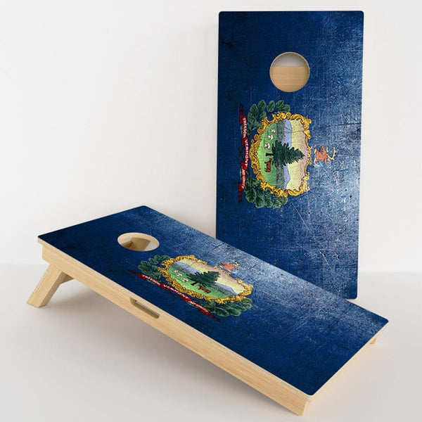 Boards Vermont Flag Professional Cornhole Boards