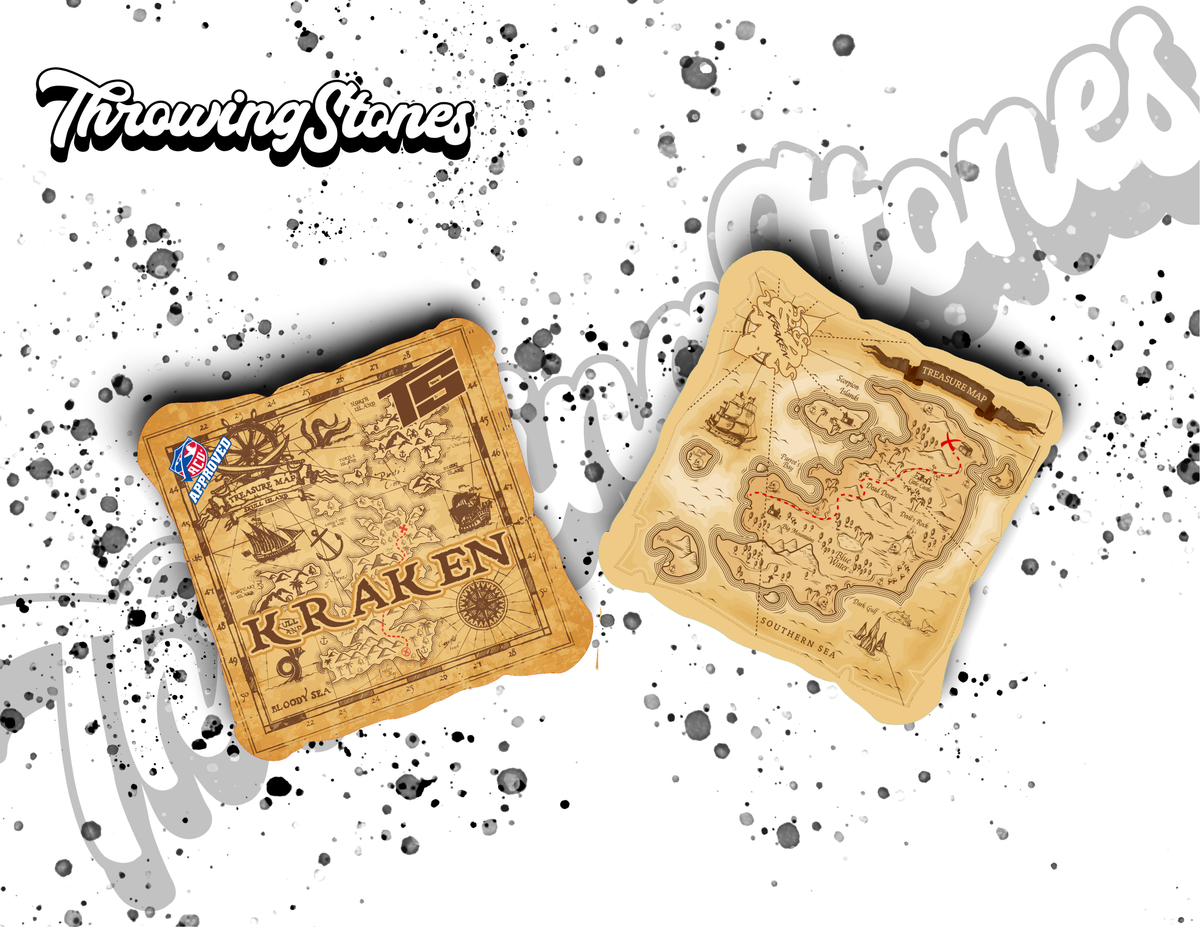 Throwing Stones Kraken Cornhole Bags – Set of 4