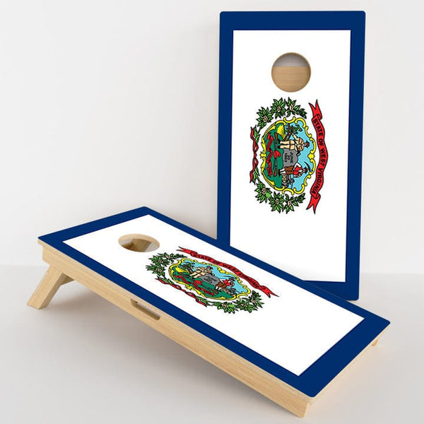 Boards West Virginia Flag Professional Cornhole Boards