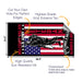 Always a Soldier Cornhole Boards Wraps (Set of 2)