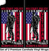 Always a Soldier Cornhole Boards Wraps (Set of 2)