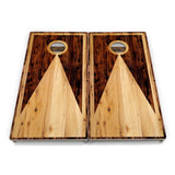 Wooden Triangle Cornhole Boards – Tournament Series