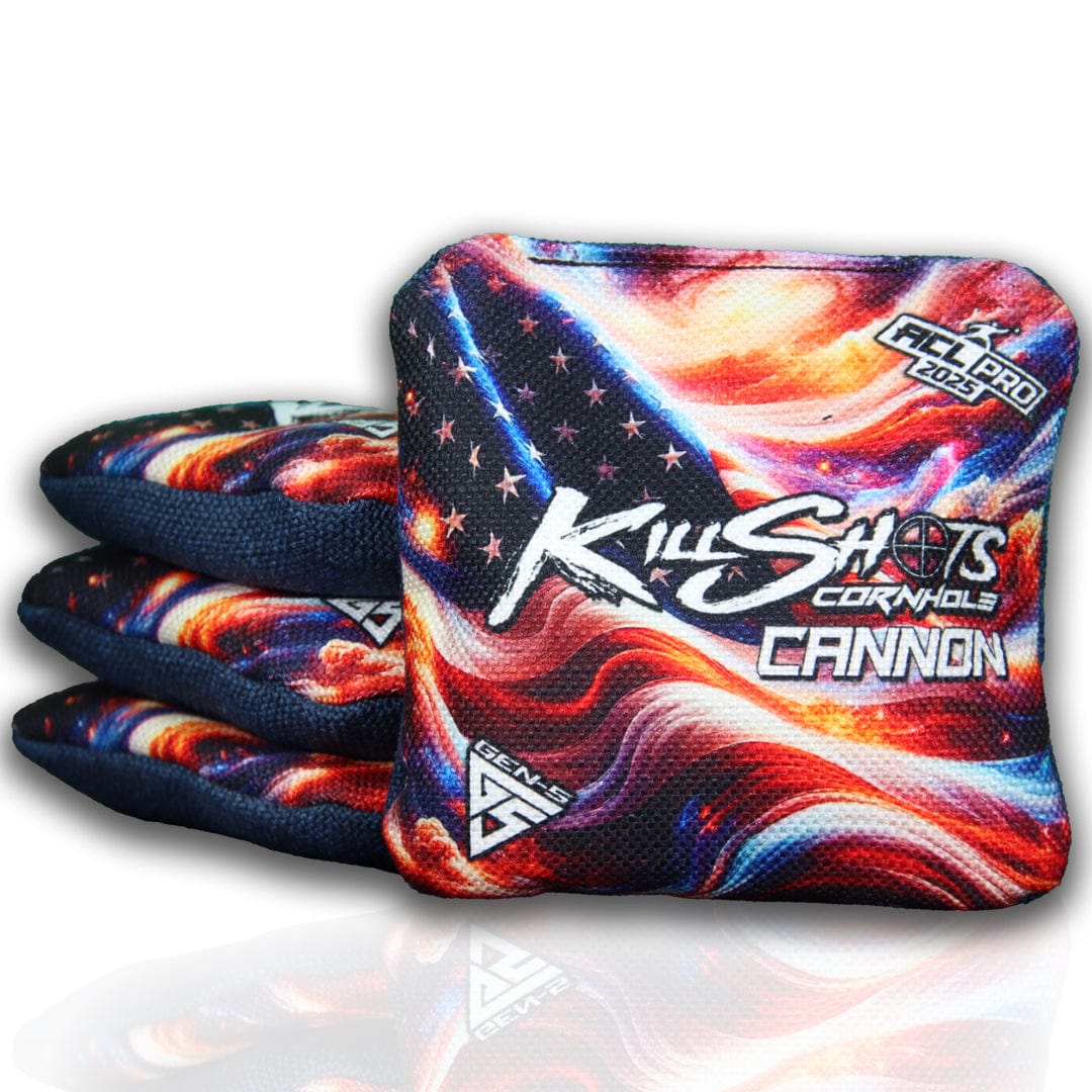 Bags Killshots Cornhole | Cannon Series | Limited Designs | 2025 ACL Pro Cornhole Bags