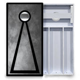 Smoke Triangle Cornhole Boards - All Weather Series