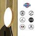 Cornhole Boards World Series of Cornhole Official 2' x 4' Professional Cornhole Board Runway 2402P - Sasquatch Holding a Michigan Flag