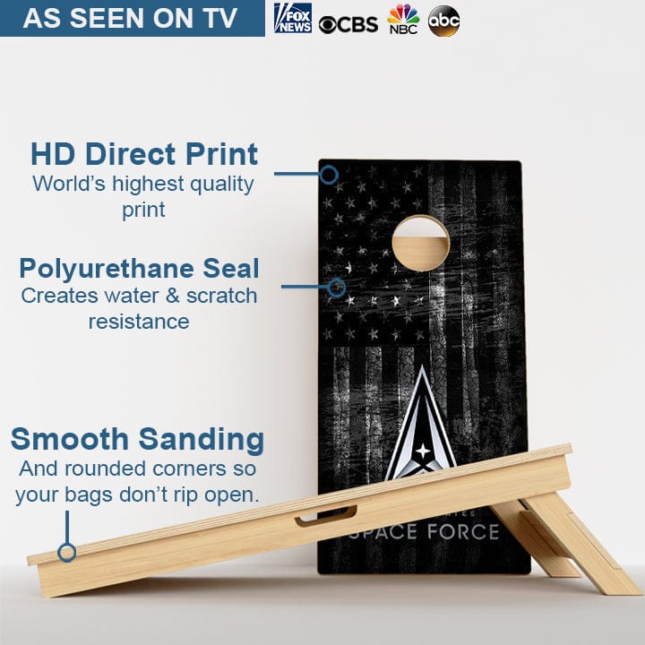 Boards United States Space Force Professional Cornhole Boards
