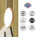 Cornhole Boards World Series of Cornhole Official 2' x 4' Professional Cornhole Board Runway 2402P - Sasquatch Holding a Washington Flag