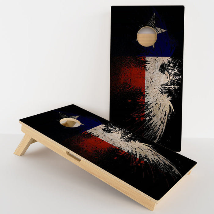 Texas Flag Professional Cornhole Boards