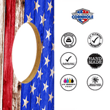 Cornhole Boards World Series of Cornhole Official 2' x 4' Professional Cornhole Board Runway 2402P - Deer with American Flag