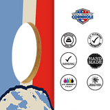 Cornhole Boards World Series of Cornhole Official 2' x 4' Professional Cornhole Board Runway 2402P - Never Surrender