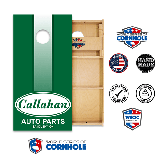 Cornhole Boards World Series of Cornhole Official 2' x 4' Professional Cornhole Board Runway 2402P - Callahan Auto Parts from Tommy Boy
