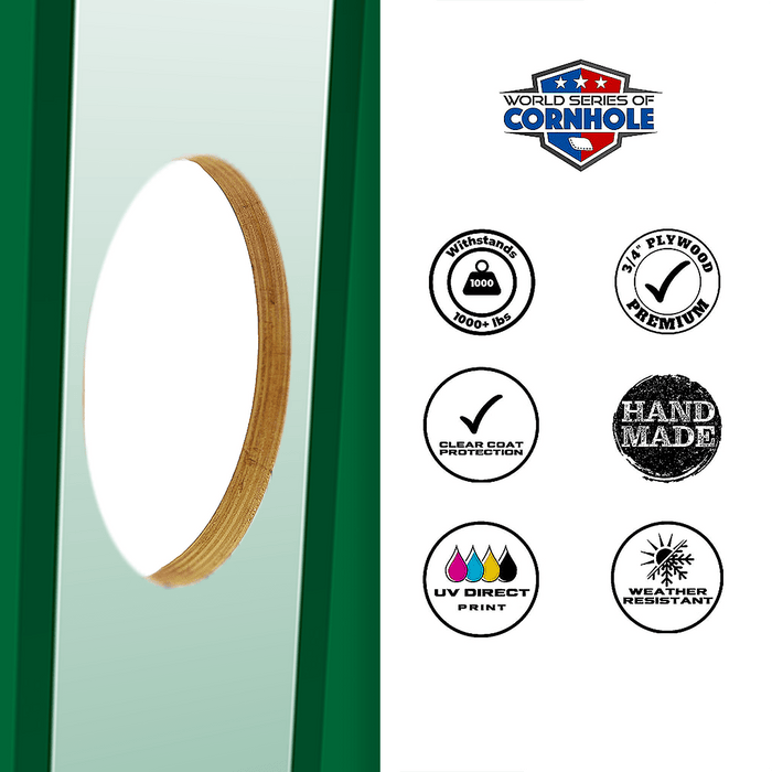 Cornhole Boards World Series of Cornhole Official 2' x 4' Professional Cornhole Board Runway 2402P - Callahan Auto Parts from Tommy Boy