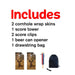 Deer Cornhole Boards Wraps (Set of 2)