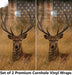 Deer Cornhole Boards Wraps (Set of 2)