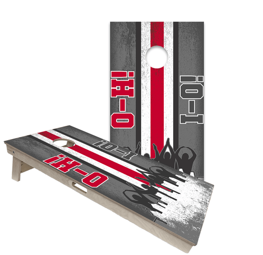 Cornhole Boards World Series of Cornhole Official 2' x 4' Professional Cornhole Board Runway 2402P - O-H-I-O