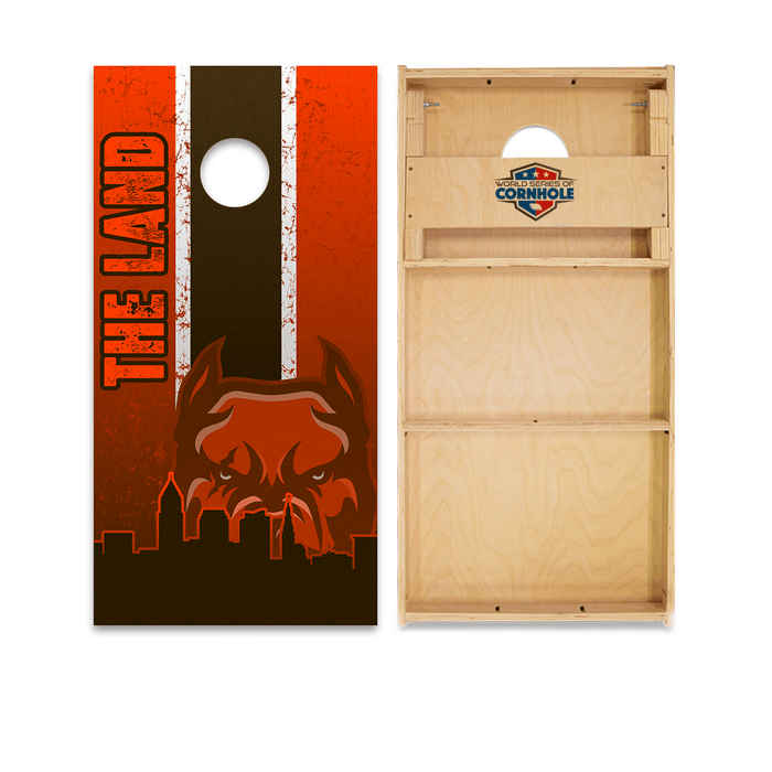 Cornhole Boards World Series of Cornhole Official 2' x 4' Professional Cornhole Board Runway 2402P - The Land