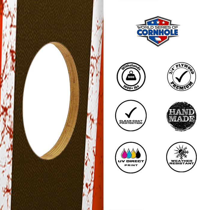 Cornhole Boards World Series of Cornhole Official 2' x 4' Professional Cornhole Board Runway 2402P - The Land
